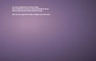 Quiet Writer screenshot 1