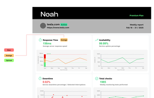 Report for Premium Accounts