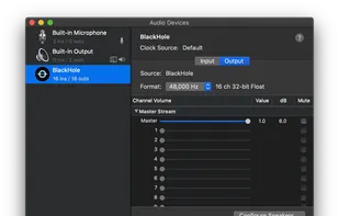 BlackHole Audio Loopback Driver screenshot 1