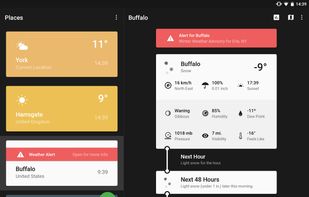 Weather Timeline screenshot 1