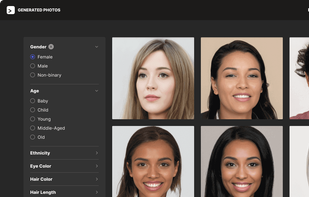 Generated Photos screenshot 2
