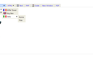 ApPHP Tabs screenshot 1