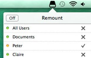 Menubar window