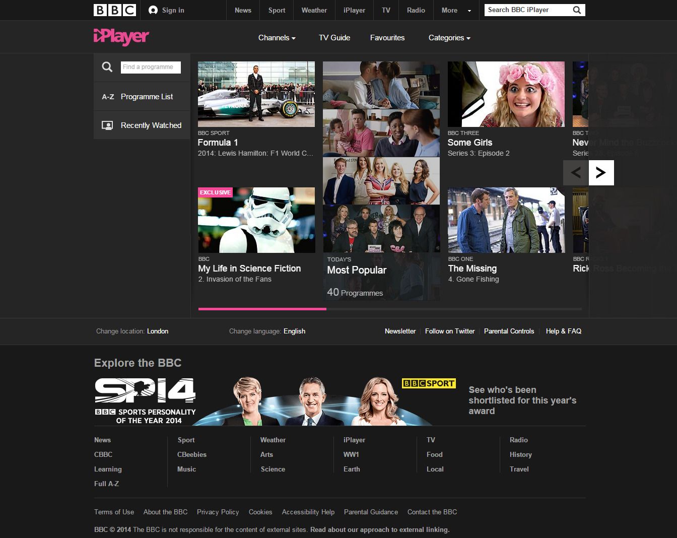 BBC iPlayer Reviews, Features, Pricing and Download AlternativeTo