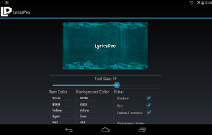 LyricsPro screenshot 1