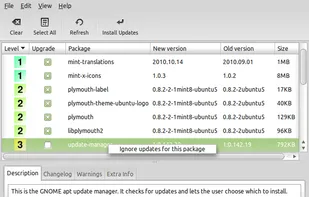 Update Manager screenshot 1