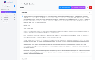 Generate Customer 360 Profile