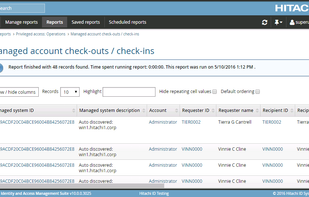 Hitachi ID Privileged Access Manager screenshot 2