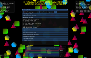 ImGui based debug overlay