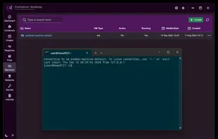 Container Desktop screenshot 1
