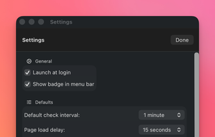 WebWatcher screenshot 1