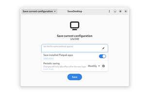 SaveDesktop screenshot 1
