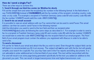 How to send a Fax.