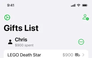 Holiday Gifts List screenshot 1