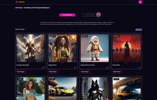 LaPrompt is an innovative AI Gallery and Prompt Market, offering unique AI-generated prompts. Find text, image, and video ai prompts for free. Every day new prompts for Midjourney, DALL-E 3, Lexica, Leonardo AI, Moonvalley, GEN-2 and many more.