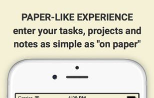 TaskOnPaper screenshot 1