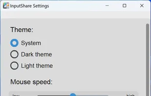 Settings UI