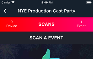 Event scanner. Updates coming soon!
