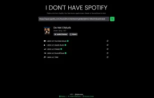 I Don't Have Spotify screenshot 1