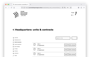 A detailed view of the layout, focussing on the ease-of-use of this app.