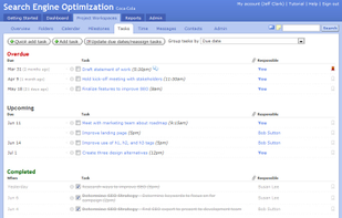 Assign and track milestones and tasks