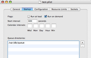 Launchd Editor screenshot 1