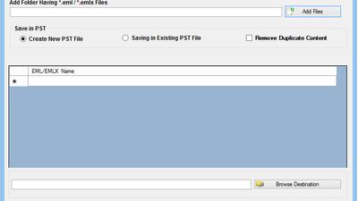 Softaken EML to PST Converter screenshot 1