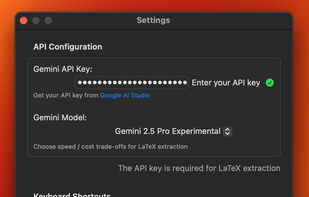 LaTeX OCR screenshot 1