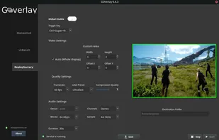 Goverlay screenshot 2