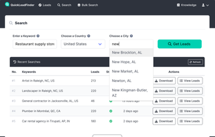 QuickLeadFinder screenshot 2