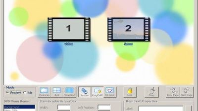 DVD Menu editor
