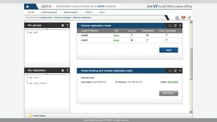 Open-E Data Storage Software SOHO screenshot 1