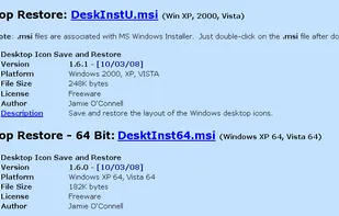 Available for Win 2000 32 bit, Win XP + Vista (32 + 64 bit)