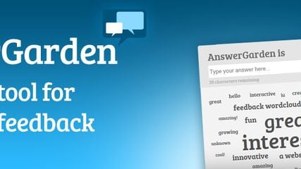 AnswerGarden Header - Word cloud brainstorm