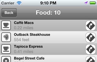 BlindSquare screenshot 2
