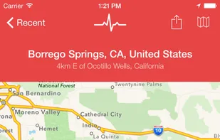 My Earthquake Alerts & Feed screenshot 1
