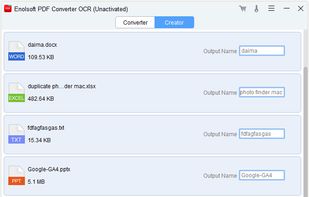 Enolsoft PDF Converter OCR screenshot 2