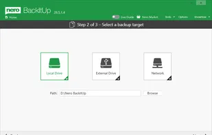 Nero BackItUp screenshot 3