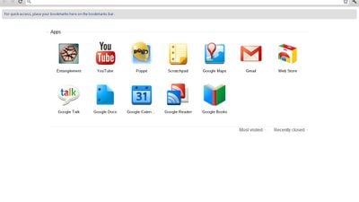 Google Chrome OS screenshot 1