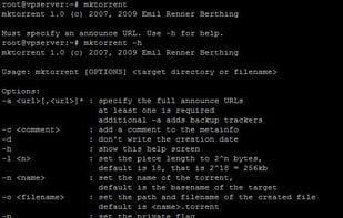 help screen