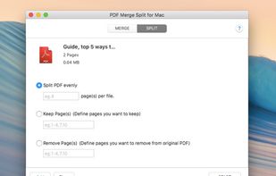 PDF Merge Split Free screenshot 1