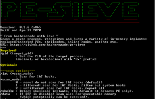 PE-sieve screenshot 1