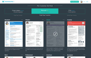 Novorésumé screenshot 1