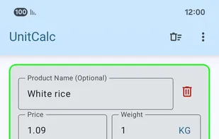 UnitCalc screenshot 1