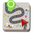 GPS Route Finder Navigation icon