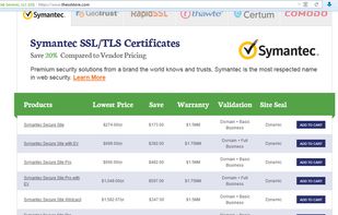 SSL Certs from the Only Premium SSL Service in the World.