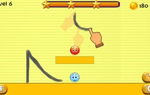 Love Balls: Ice and Fire screenshot 1