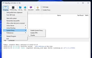 nekoray screenshot 1