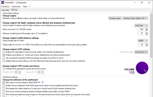 OmniMIDI screenshot 1