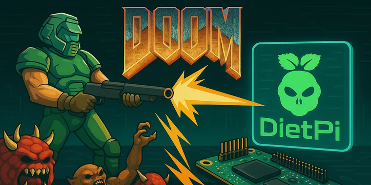 DietPi 9.14 released with Orange Pi 5 Ultra/Compute Module images, GZDoom package and more image